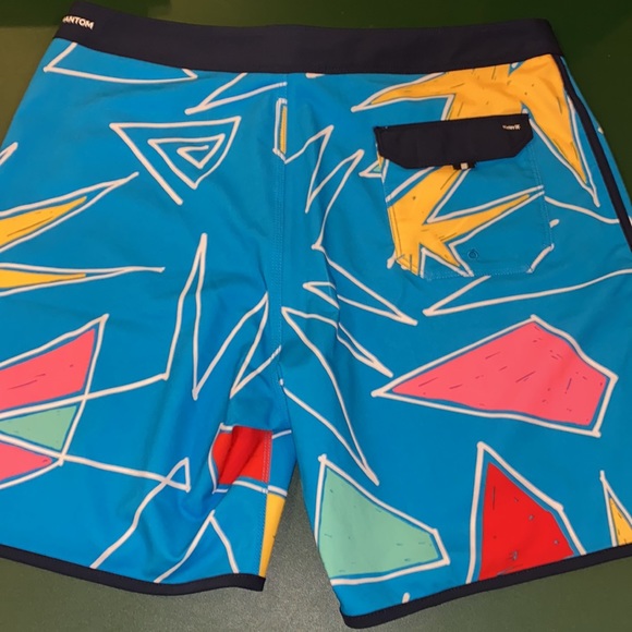 NWT!! Mens Hurley Phantom Morro 18"Board Shorts Swim Shorts Size 33 - Picture 5 of 6